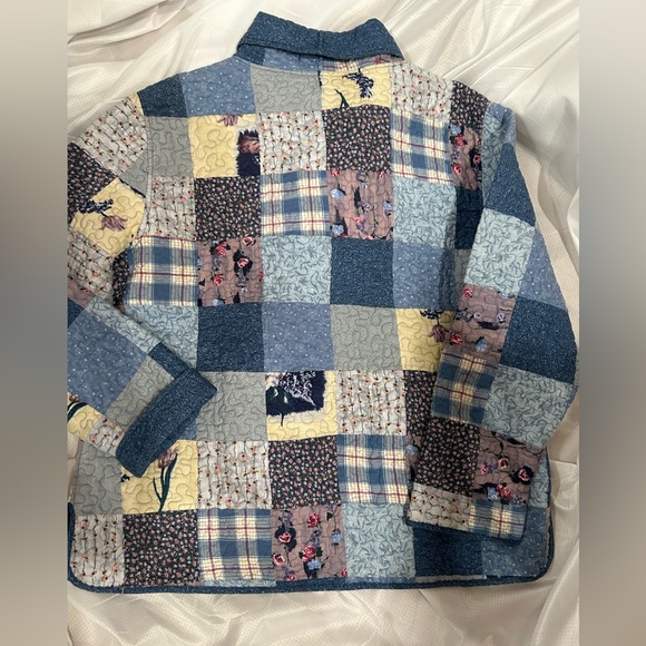 Donna Sharp Quilted Patchwork Jacket Women's - Picture 6 of 8